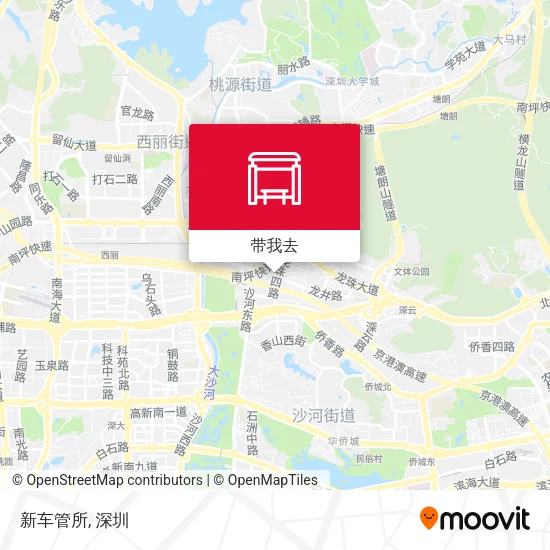 新车管所地图