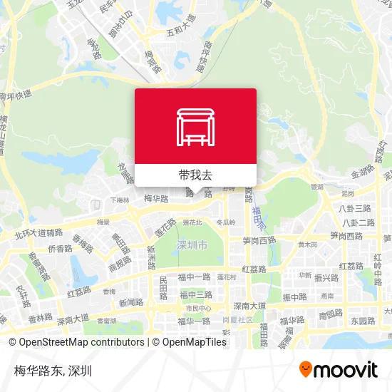 梅华路东地图