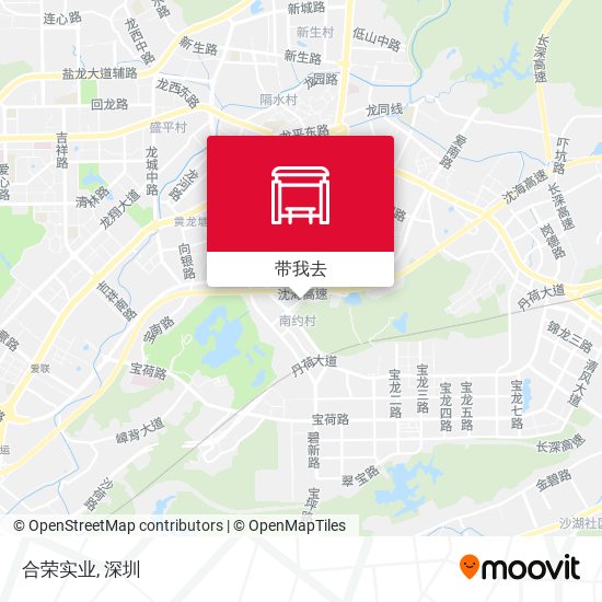 合荣实业地图