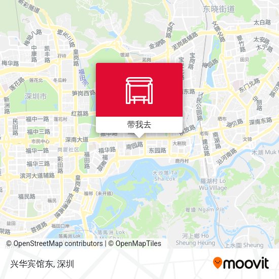 兴华宾馆东地图