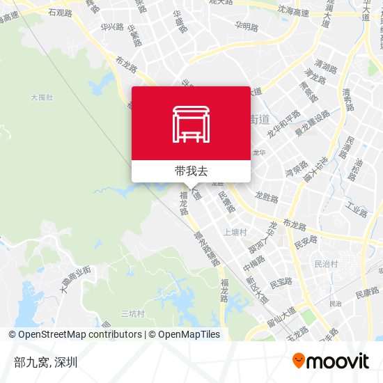 部九窝地图