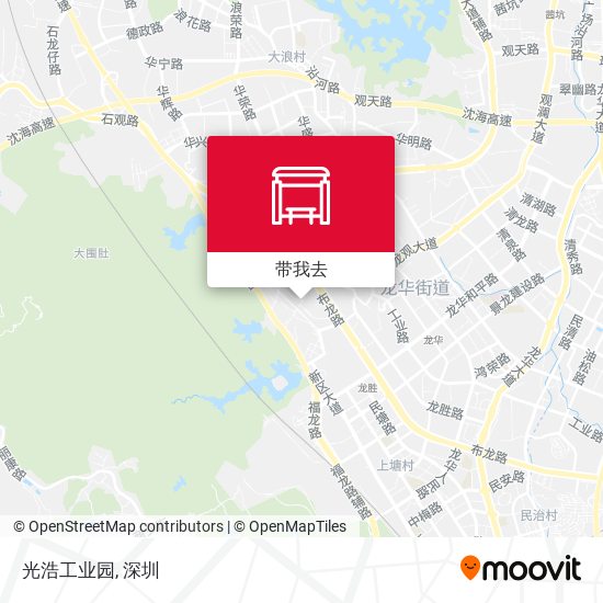 光浩工业园地图