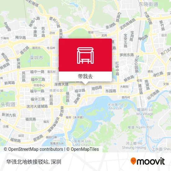 华强北地铁接驳站地图