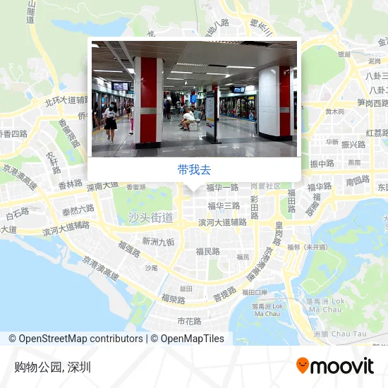 购物公园地图