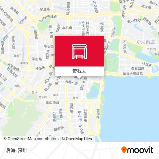 后海地图