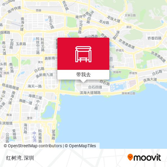 红树湾地图