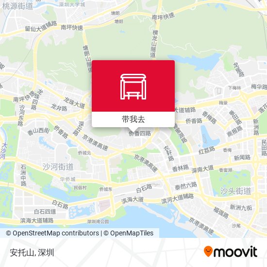 安托山地图