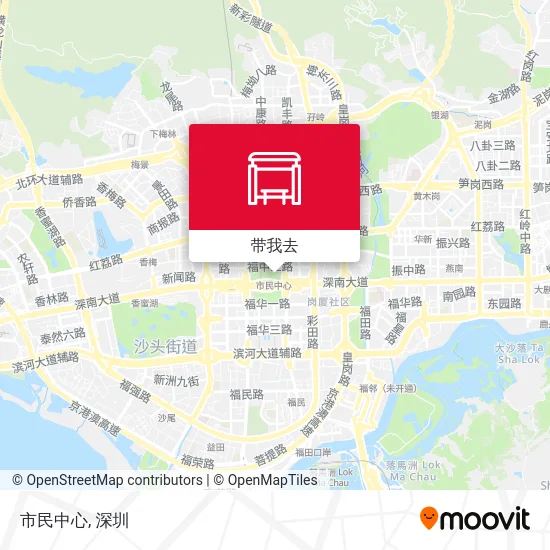 市民中心地图