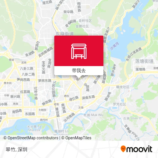 翠竹地图