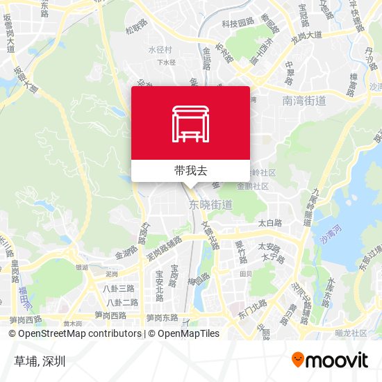 草埔地图