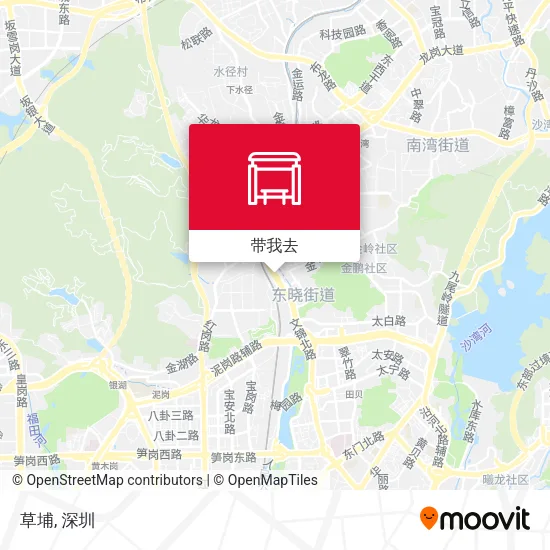 草埔地图