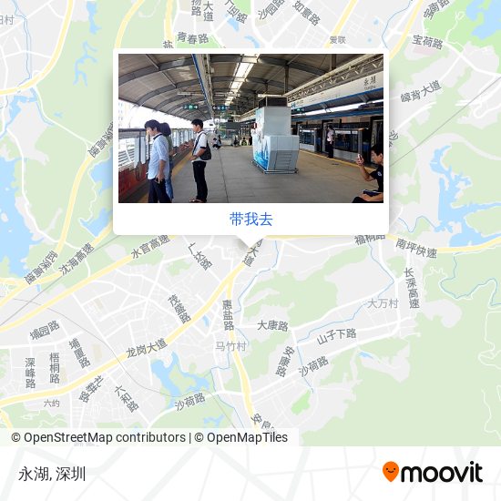 永湖地图