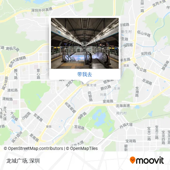 龙城广场地图