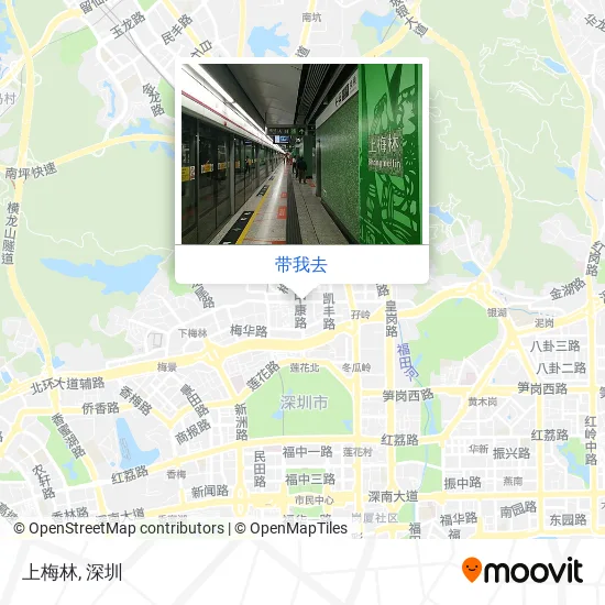 上梅林地图