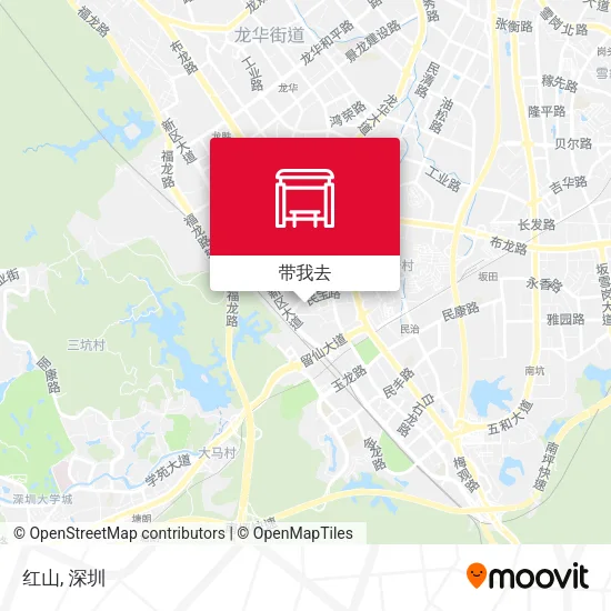 红山地图
