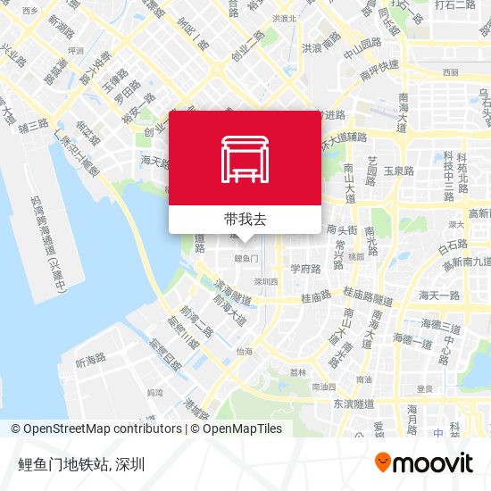 鲤鱼门地铁站地图