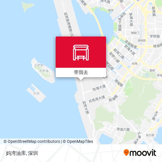 妈湾油库地图