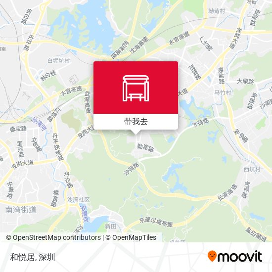和悦居地图