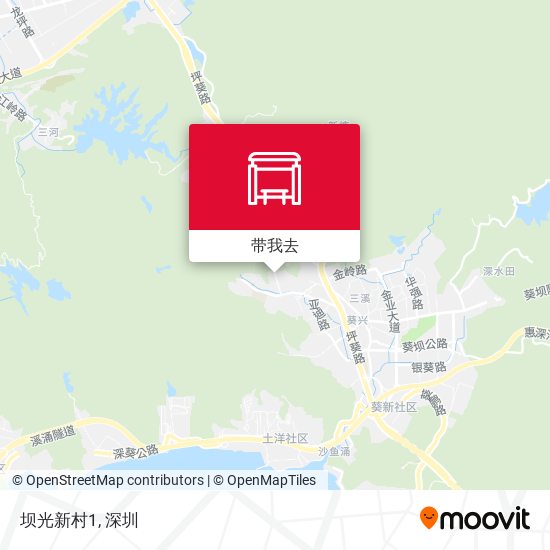 坝光新村1地图