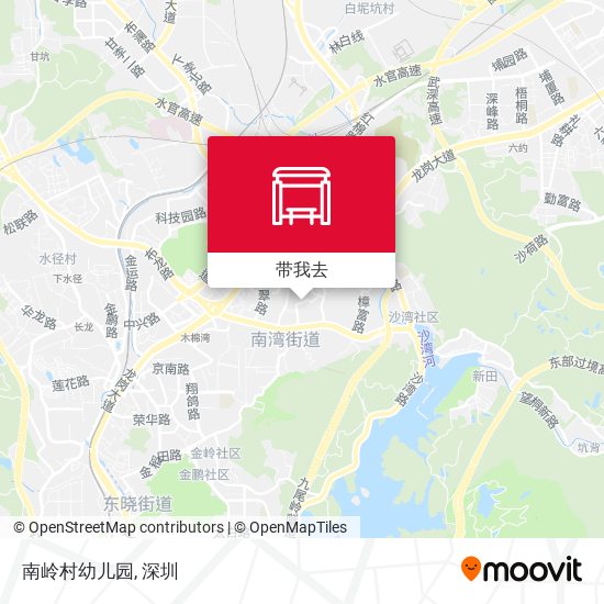 南岭村幼儿园地图