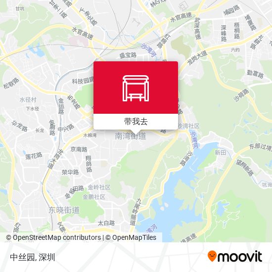 中丝园地图