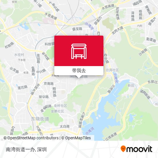 南湾街道一办地图