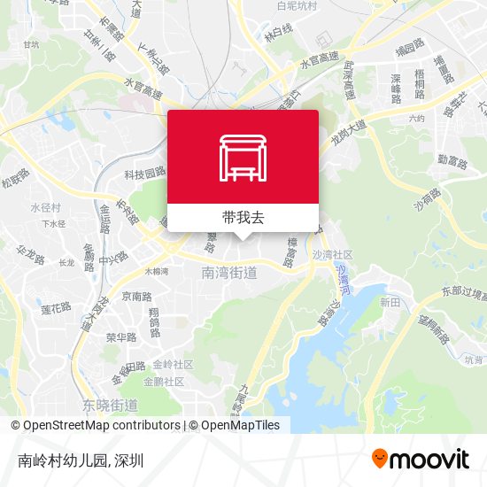 南岭村幼儿园地图