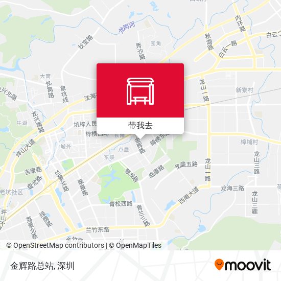 金辉路总站地图
