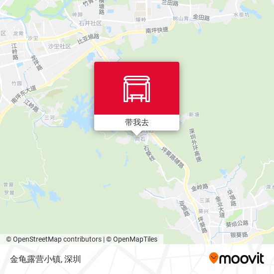 金龟露营小镇地图