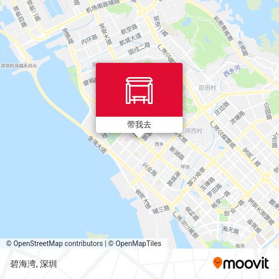 碧海湾地图
