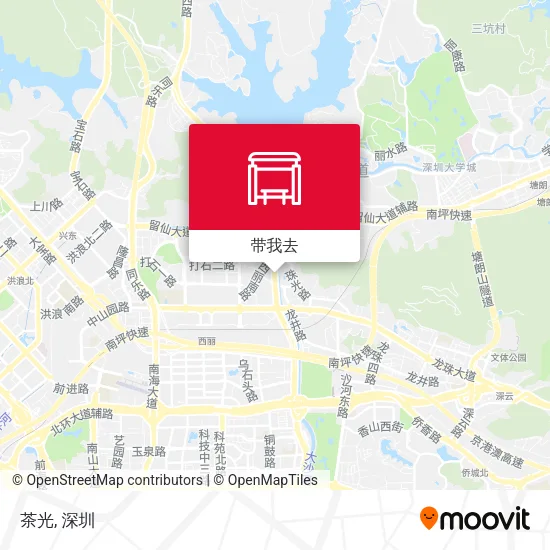 茶光地图