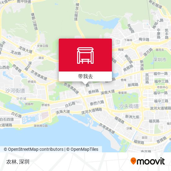 农林地图