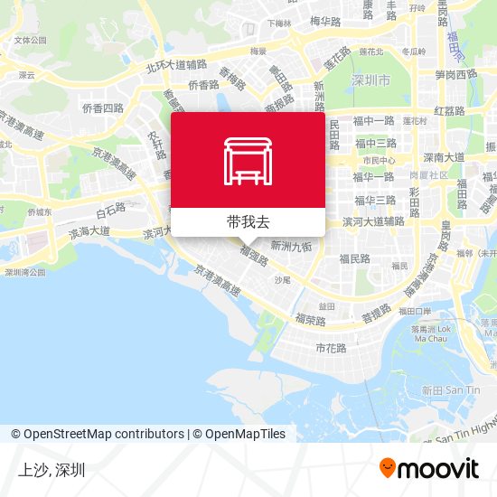 上沙地图