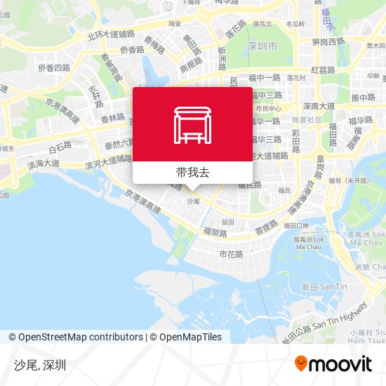 沙尾地图