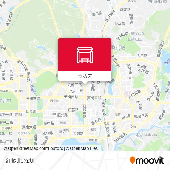 红岭北地图