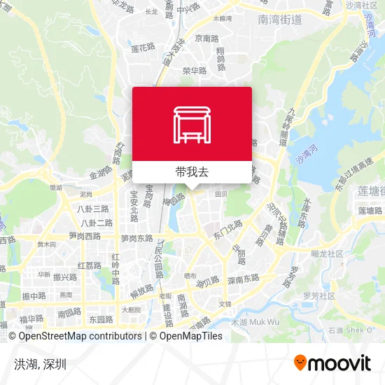 洪湖地图