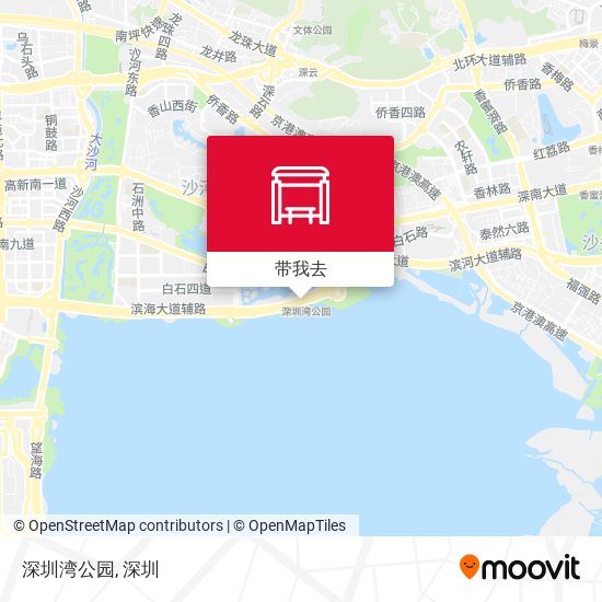 深圳湾公园地图