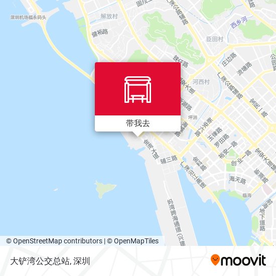 大铲湾公交总站地图