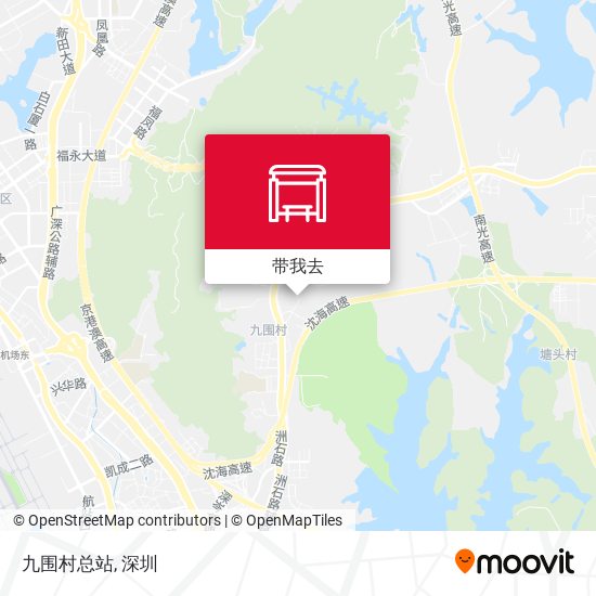 九围村总站地图