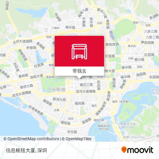 信息枢纽大厦地图