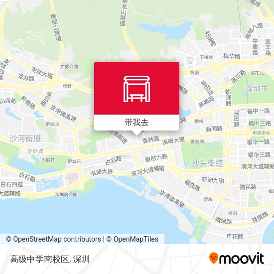 高级中学南校区地图
