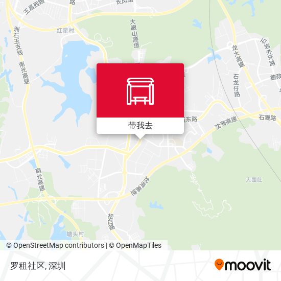 罗租社区地图