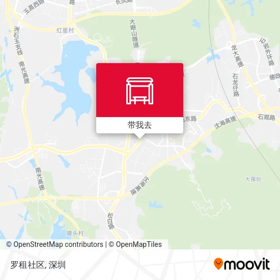 罗租社区地图