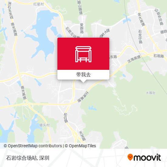 石岩综合场站地图