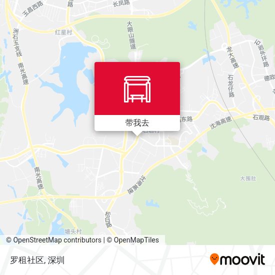 罗租社区地图