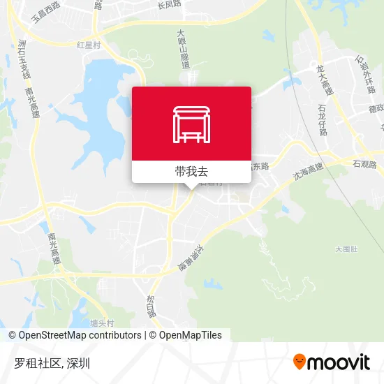 罗租社区地图