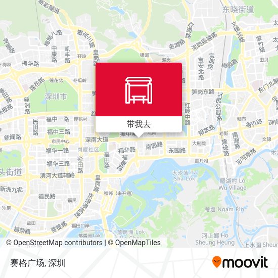 赛格广场地图