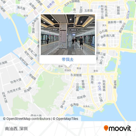 南油西地图