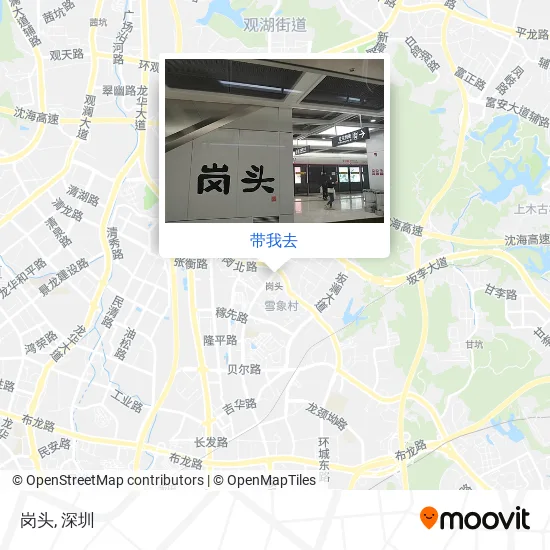 岗头地图