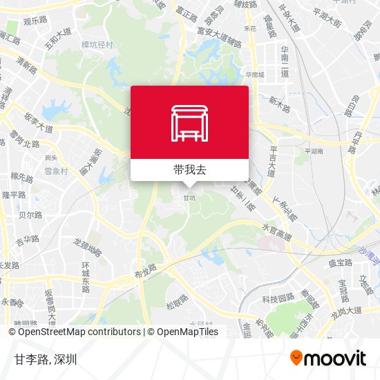 甘李路地图